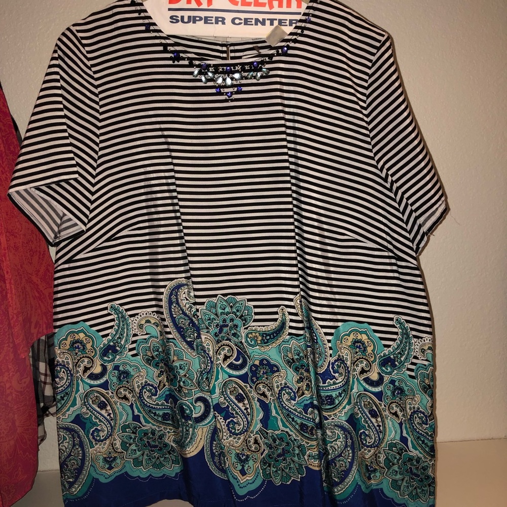 Alfred Dunner blouse 18W